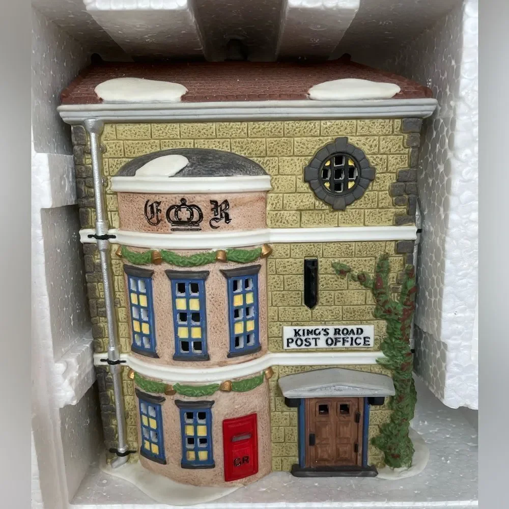 DEPT 56 HERITAGE VILLAGE‎ KINGS ROAD POST OFFICE